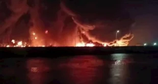 حريق هائل بمصنع كيماويات في أبو زعبل بالقليوبية