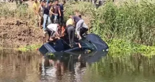 زوجان و4 أبناء وشقيق الأب.. أسماء ضحايا حادث ترعة المريوطية بالجيزة
