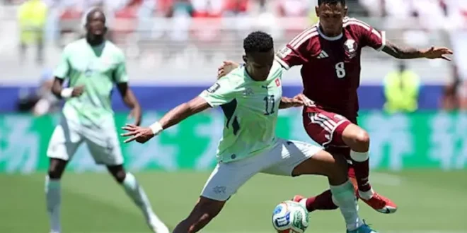 سويسرا تتقدم على قطر بهدف إمبولو في شوط أول مثير بالمونديال