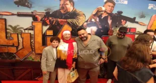 شاهد بالصور.. لقطات من العرض الخاص لفيلم "صقر وكناريا" لـ محمد إمام