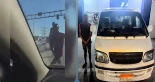 ضبط سائق ميكروباص اصطدم بسيارة وحاول التعدي على قائدها بالإسكندرية