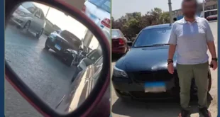 ضبط صاحب شركة مقاولات طمس لوحات سيارته للتهرب من المخالفات بالقاهرة
