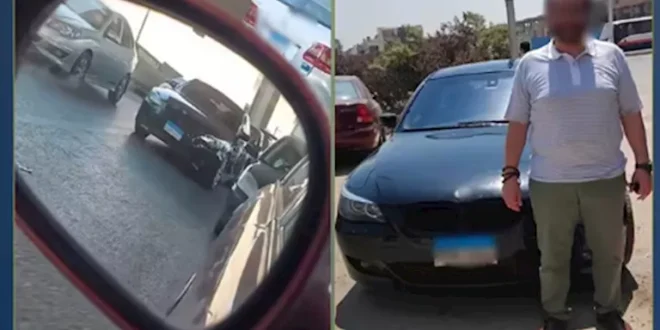 ضبط صاحب شركة مقاولات طمس لوحات سيارته للتهرب من المخالفات بالقاهرة