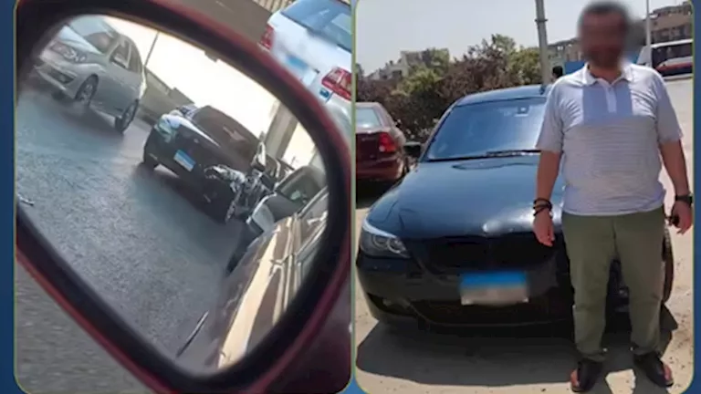 ضبط صاحب شركة مقاولات طمس لوحات سيارته للتهرب من المخالفات بالقاهرة