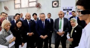 عبد اللطيف يشيد بفلسفة منظومة التعليم بمعهد كوزون المصري الياباني