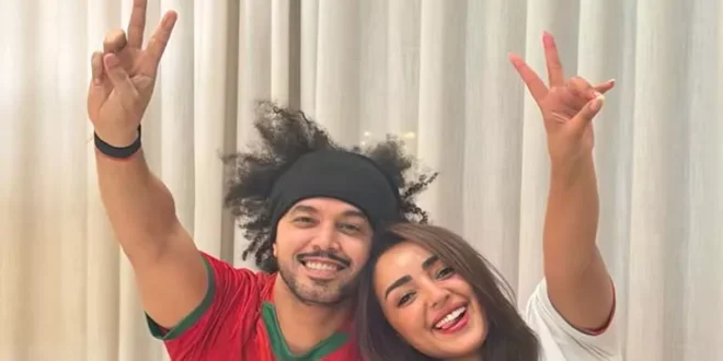 عبدالفتاح الجريني يساند منتخب المغرب قبل مواجهة البرازيل