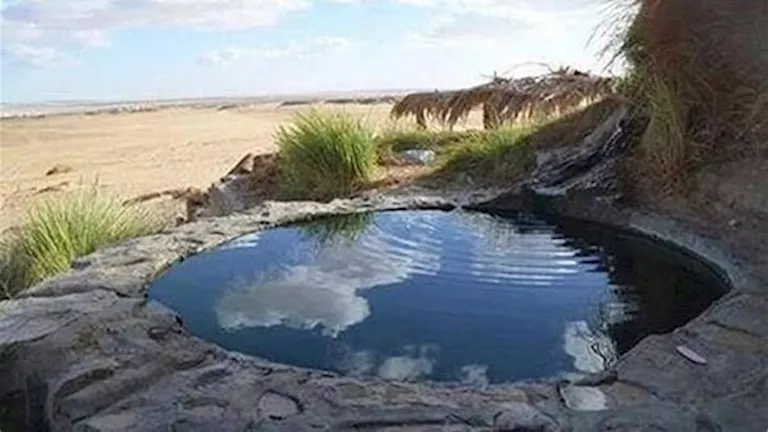 عين السرو.. لغز المياه التي تظهر للزائرين في قلب الصحراء البيضاء (صور)