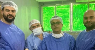 فريق طبي بالفيوم ينجح في استئصال ورم مبيض ضخم لسيدة أربعينية