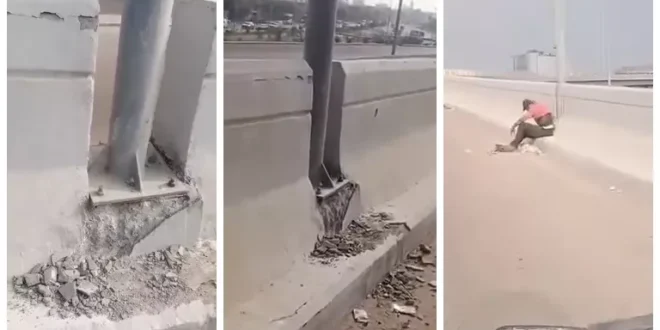 فيديو متداول لمحاولة سرقة كابلات الكهرباء من أعمدة إنارة بالإسكندرية