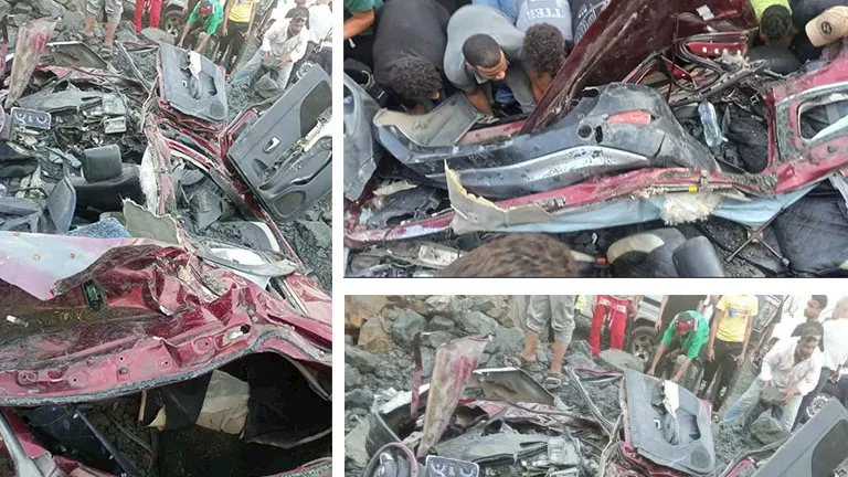لحظات رعب وانقلاب تريلا يخلّف كارثة دموية أعلى دائري الوراق