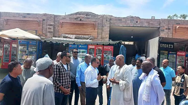 محافظ أسوان يطلق خطة تطوير شاملة لمحيط معبد فيلة (صور)