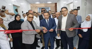 محافظ المنوفية يفتتح مركز الأورام الجديد بمنوف