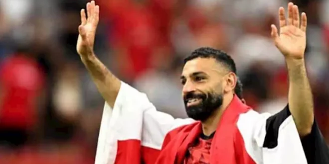 محمد صلاح ينشر صورة جديدة له من تدريبات منتخب مصر