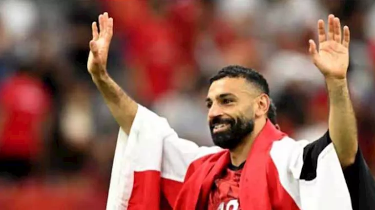 محمد صلاح ينشر صورة جديدة له من تدريبات منتخب مصر