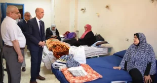 مستشفى جامعة بني سويف تستقبل 32 مريضًا فلسطينيًا (صور)