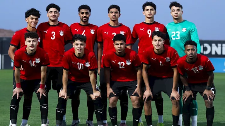 منتخب مصر للشباب تفوز على روسيا بثلاثية في مباراة ودية