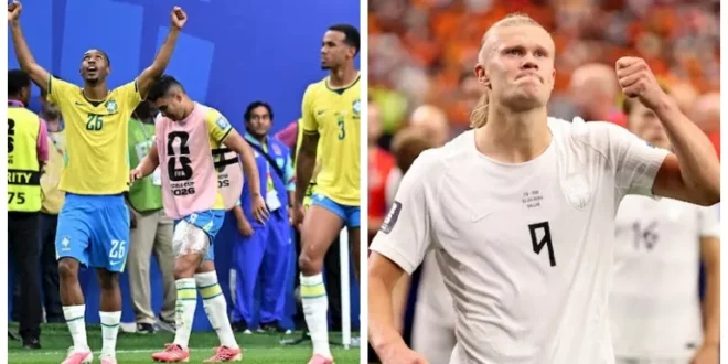 موعد مباراة البرازيل والنرويج في دور الـ16 من كأس العالم