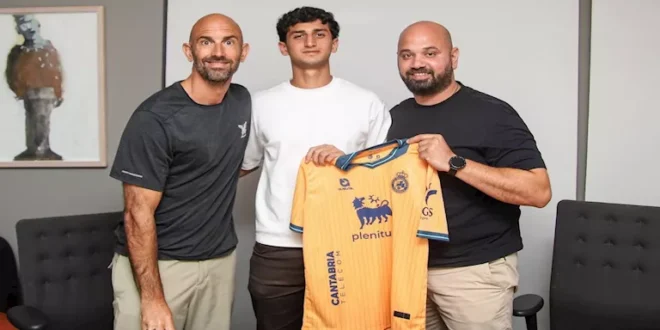 نادي راسينج سانتاندير يتعاقد مع كابتن منتخب مصر للشباب محمد هيثم