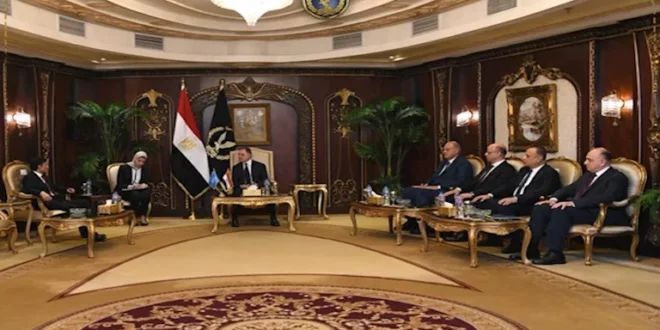 وزير الداخلية يستقبل المُستشار الشُرطى لمنظمة الأمم المُتحدة