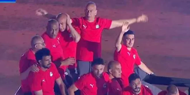 10 صور لحفل تكريم لاعبي منتخب مصر في ستاد القاهرة