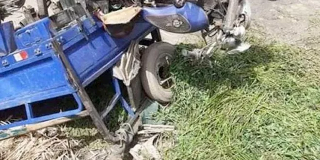 4 وفيات و5 مصابين في حادث تصادم مروع على صحراوي المنيا