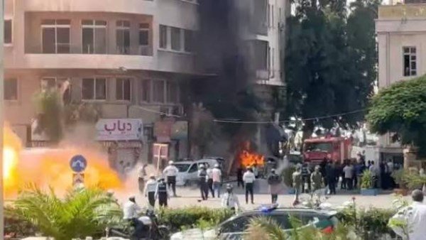 القاهرة الإخبارية: موقع الانفجارات يقع بالقرب من وزارة السياحة وفندق سميراميس بدمشق