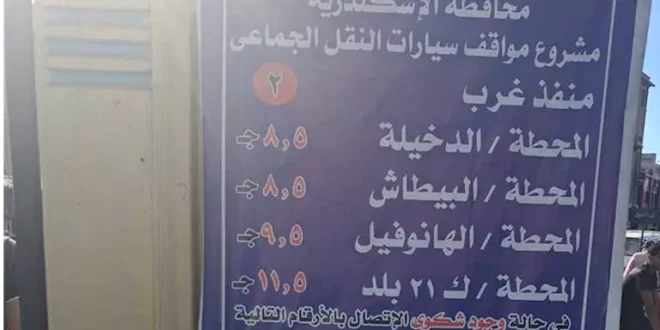 84 ساحة انتظار رسمية بالإسكندرية.. تعرف على أماكنها ورسومها (صور)