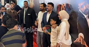 أحمد العوضي يحتفل بانطلاق العرض الخاص لفيلم "شمشون ودليلة"
