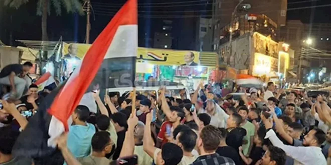 أهالي أسيوط يحتفلون بتأهل منتخب مصر إلى دور الـ16 في كأس العالم 2026 ب
