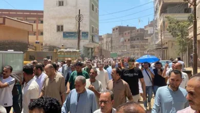أهالي الصافية في كفر الشيخ يشيعون جنازة نجم منتخب مصر محمود صابر