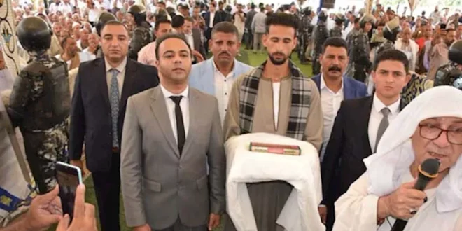 إنهاء خصومة ثأرية بين عائلتي مخلوف وعبد الجليل ببني سويف