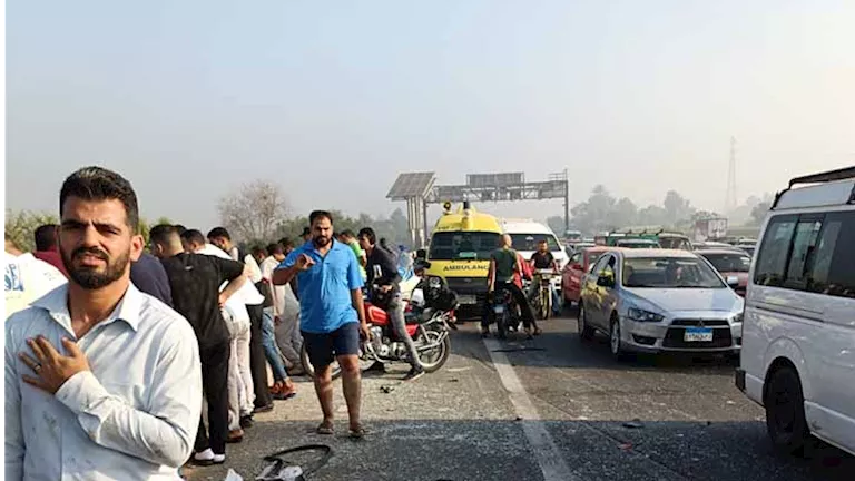 ارتفاع عدد ضحايا حادث الطريق الحر بنها - شبرا إلى 4 وفيات | ضي النهار ارتفاع عدد ضحايا حادث الطريق الحر بنها - شبرا إلى 4 وفيات