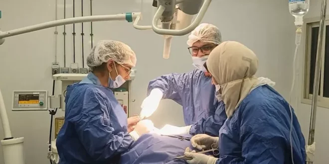 استئصال ورم .. فريق جراحي بمستشفى مغاغة المركزي ينهي معاناة شابة