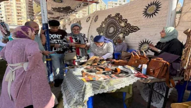 افتتاح المعرض الخامس للمنتجات الحرفية والتراثية في البحيرة