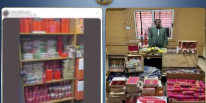الداخلية تضبط متهمًا روّج لبيع الألعاب النارية عبر السوشيال ميديا