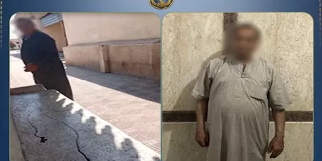 الداخلية تضبط مسنًا سكب الزيت على مقاعد محطة قطار في كفر الشيخ