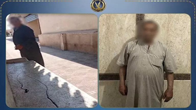 الداخلية تضبط مسنًا سكب الزيت على مقاعد محطة قطار في كفر الشيخ