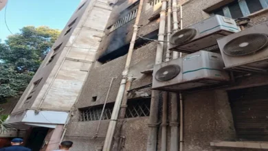 العثور على جثة متفحمة إثر حريق شقة سكنية بمصر الجديدة