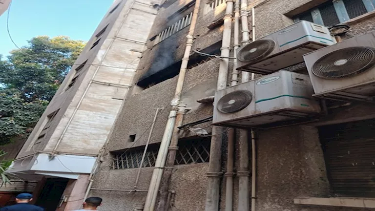 العثور على جثة متفحمة إثر حريق شقة سكنية بمصر الجديدة