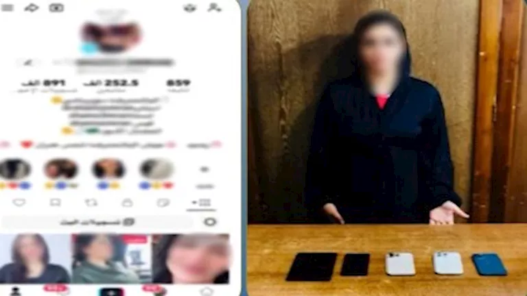 القبض على بلوجر شابة بالإسكندرية بعد فيديوهات مثيرة للجدل