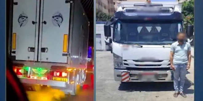 القبض على سائق نقل قاد برعونة وعرض حياة المواطنين للخطر