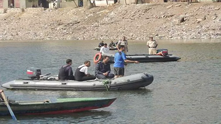 انتشال جثمان شاب غرق في نهر النيل بالقناطر الخيرية