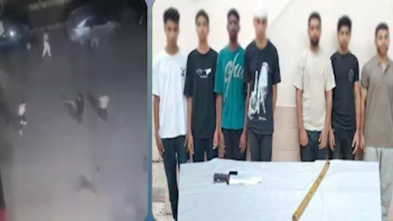 بسبب الحلاقة.. مشاجرة بالأسلحة البيضاء والعصي في حدائق الأهرام