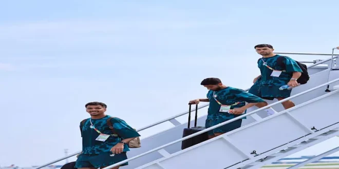 بعثة منتخب مصر تصل مدينة تورنتو الأمريكية استعدادا لمواجهة الأرجنتين