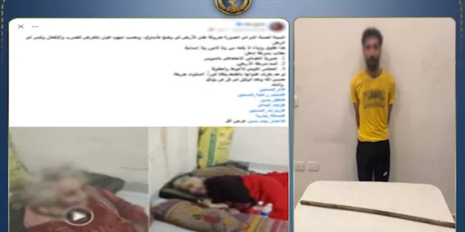 بعد انتشار الفيديو.. القبض على ابن اعتدى على والدته بالسويس