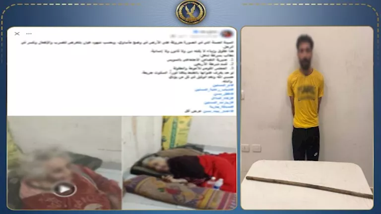 بعد انتشار الفيديو.. القبض على ابن اعتدى على والدته بالسويس