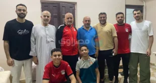 بعد تسديده أول ركله..فرحة بين أسرة لاعب المنتخب محمود صابر - فيديو وصو