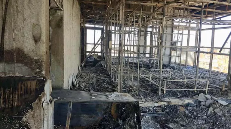 بعد حريق برج سوهاج.. النيابة الإدارية تكشف وجود 3 طوابق مخالفة