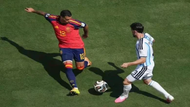 تقييمات لاعبي إسبانيا والأرجنتين في الشوط الأول من نهائي كأس العالم | ضي النهار تقييمات لاعبي إسبانيا والأرجنتين في الشوط الأول من نهائي كأس العالم