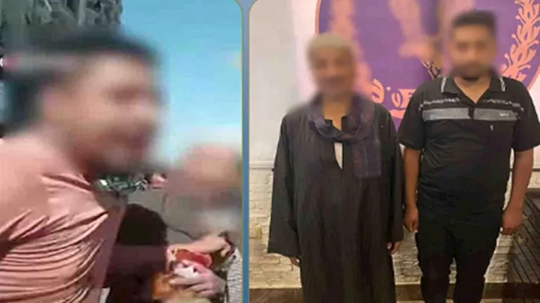 حقيقة فيديو التعدي على مسن بزعم التحرش بفتاة في سوهاج